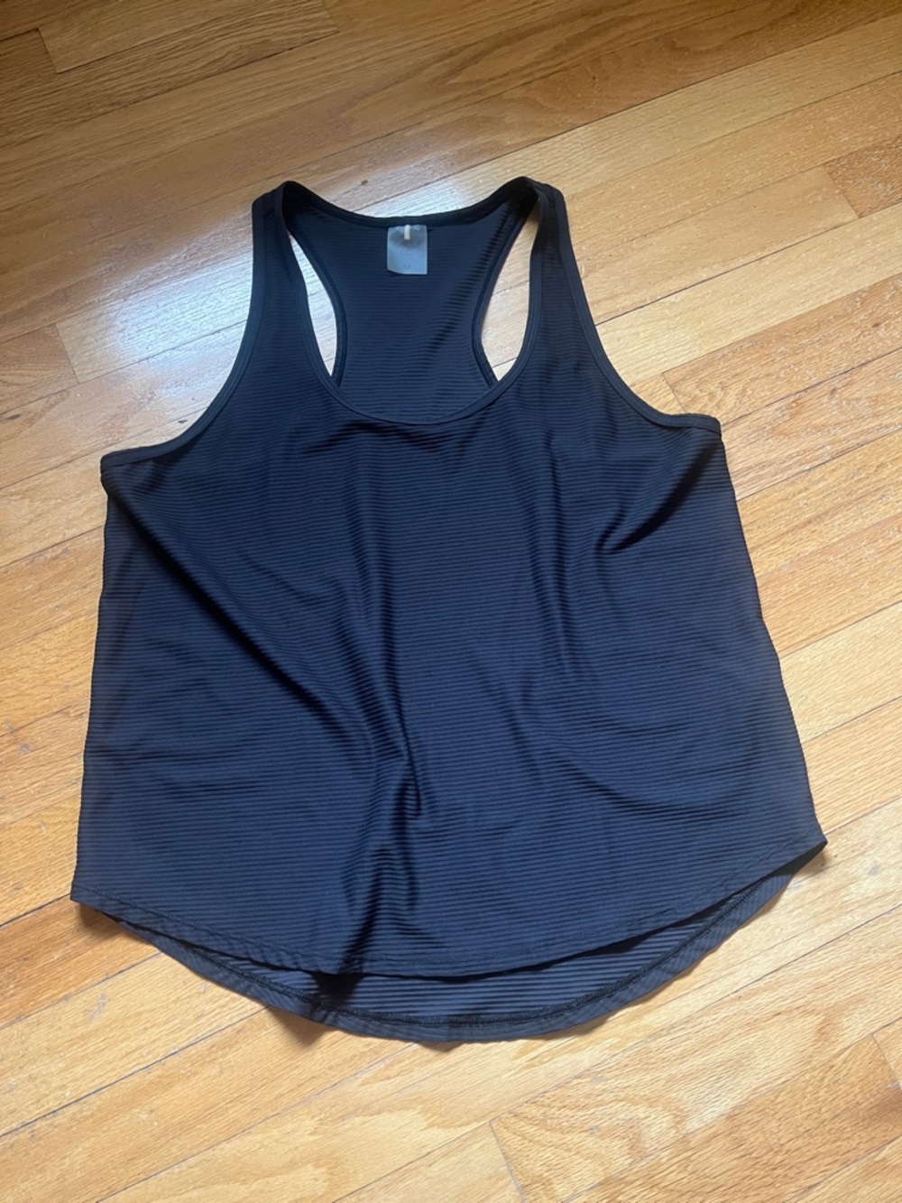Calia Ribbed Black Women's Tank Top M